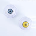 Sweety Anime Cloud Rim Yellow (1 lens/pack)-Colored Contacts-UNIQSO