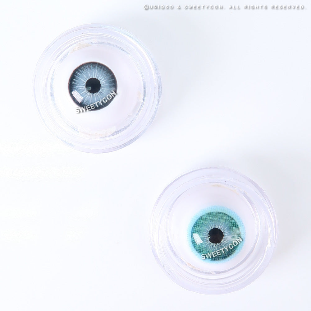 Sweety Hidrocor II Blue (1 lens/pack)-Colored Contacts-UNIQSO