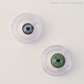 Western Eyes Puffy 3 Tones Green (1 lens/pack)-Colored Contacts-UNIQSO