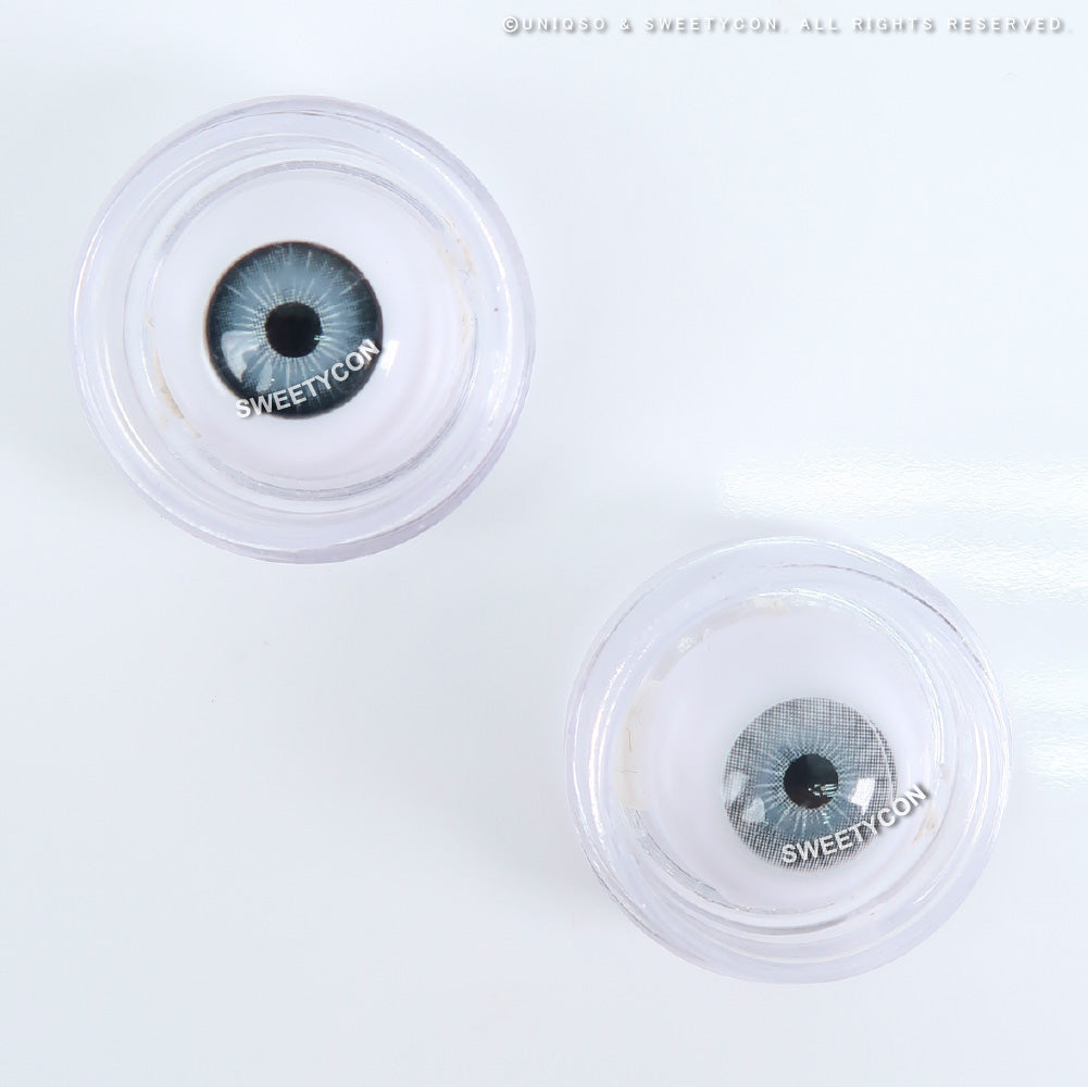 Sweety Hidrocor Icy Grey (1 lens/pack)-Colored Contacts-UNIQSO