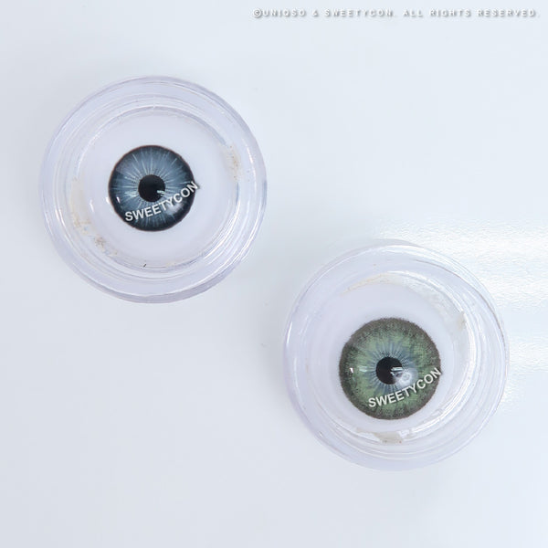 Sweety Bubble Green (1 lens/pack)-Colored Contacts-UNIQSO