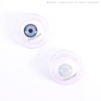 Sweety Crazy White Mesh - 1 Day Disposable (1 lens/pack)-Crazy Contacts-UNIQSO