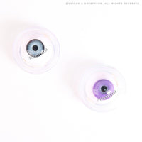 1 Day Sweety Star Tears Blue Violet (10 lenses/pack)-Colored Contacts-UNIQSO