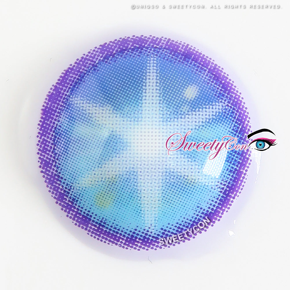 Sweety Star Idol Blue (1 lens/pack)-Colored Contacts-UNIQSO