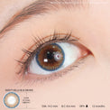 Sweety Bella Blue Brown (1 lens/pack)-Colored Contacts-UNIQSO