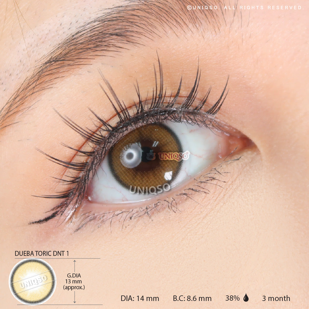 Dueba Toric DNT 1 (1 lens/pack)-Colored Contacts-UNIQSO