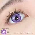 Sweety E-Blink Violet (1 lens/pack)-Colored Contacts-UNIQSO