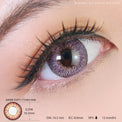 Western Eyes Puffy 3 Tones Pink (1 lens/pack)-Colored Contacts-UNIQSO