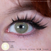 Sweety Hidrocor Amber (1 lens/pack)-Colored Contacts-UNIQSO