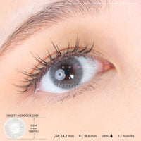 Sweety Hidrocor II Grey (1 lens/pack)-Colored Contacts-UNIQSO