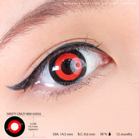 Sweety Crazy Mini Ghoul - 14.5mm (1 lens/pack)-Crazy Contacts-UNIQSO