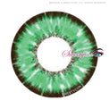 Sweety Akaten Green (1 lens/pack)-Colored Contacts-UNIQSO