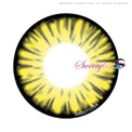 Sweety Firefly Yellow (1 lens/pack)-Colored Contacts-UNIQSO