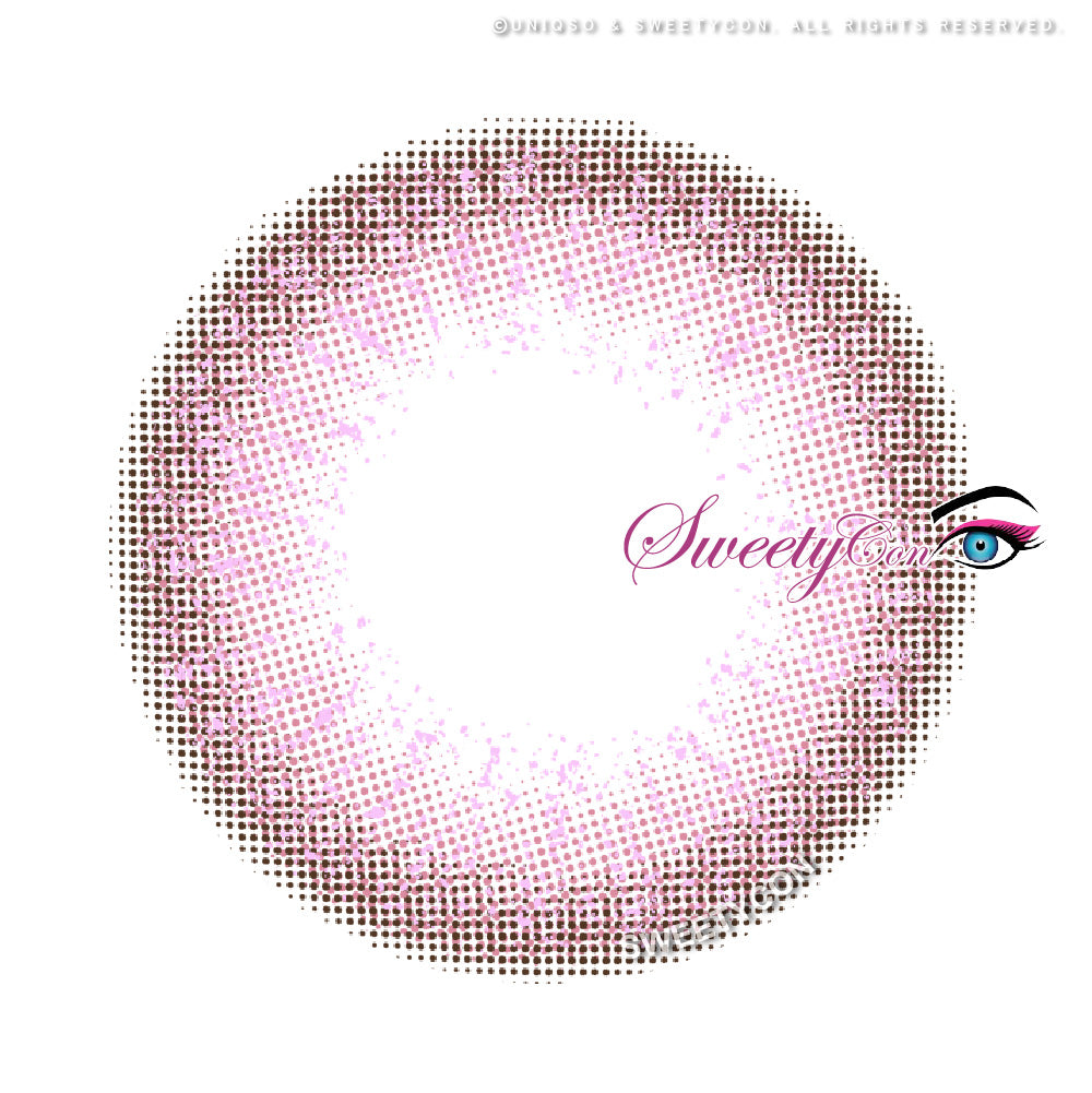 Sweety Space Pink (1 lens/pack)-Colored Contacts-UNIQSO