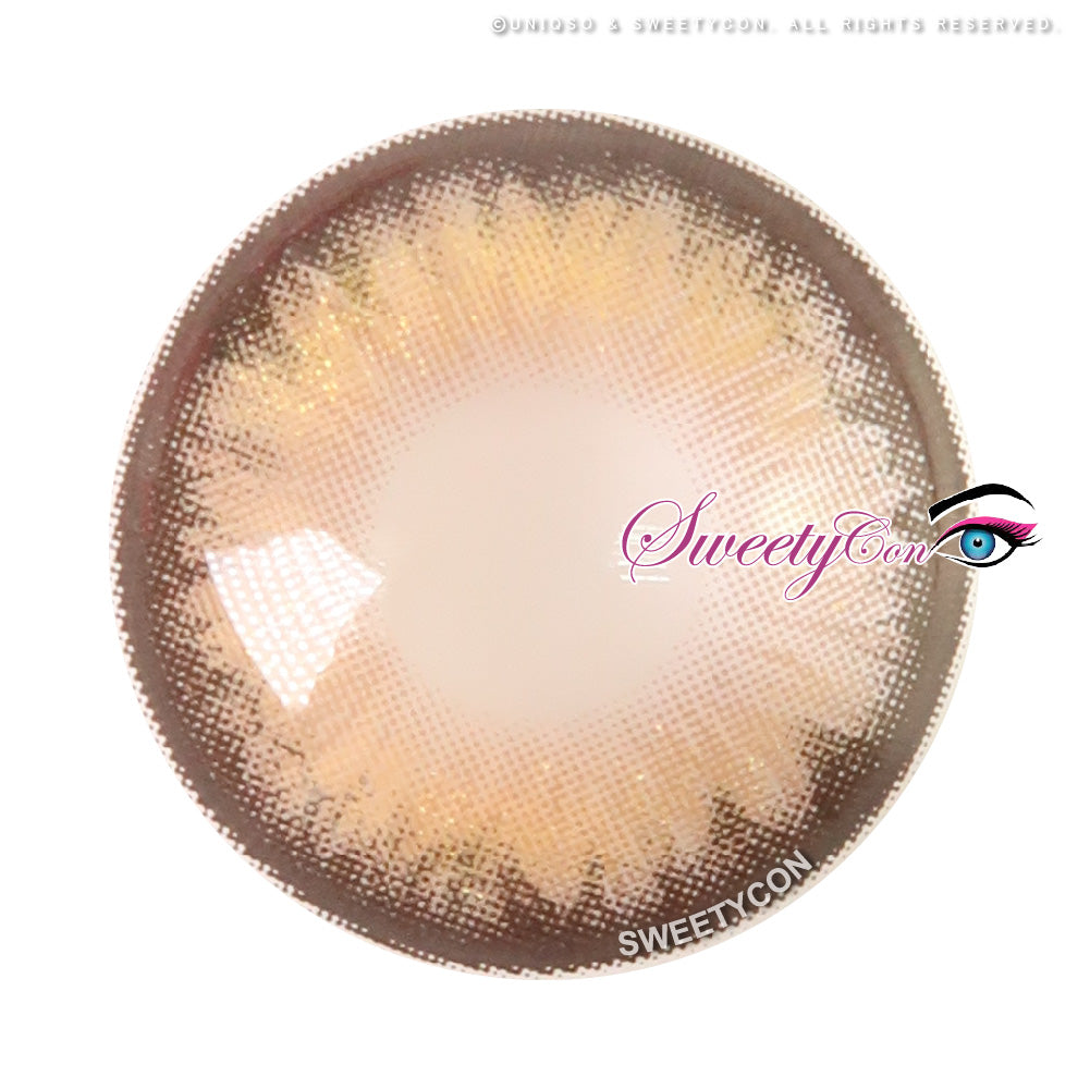 Sweety Stardust Brown (1 lens/pack)-Colored Contacts-UNIQSO