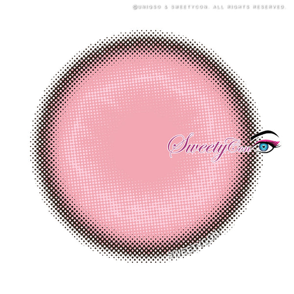 Sweety Glass Ball Pink (1 lens/pack)-Colored Contacts-UNIQSO