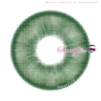 Sweety E-Blink Green (1 lens/pack)-Colored Contacts-UNIQSO