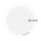 Kazzue Crazy Lens with Power - White Mesh (1 lens/pack)-Crazy Contacts-UNIQSO