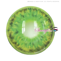 Sweety Crazy Scarlet Witch Green (1 lens/pack)-Crazy Contacts-UNIQSO