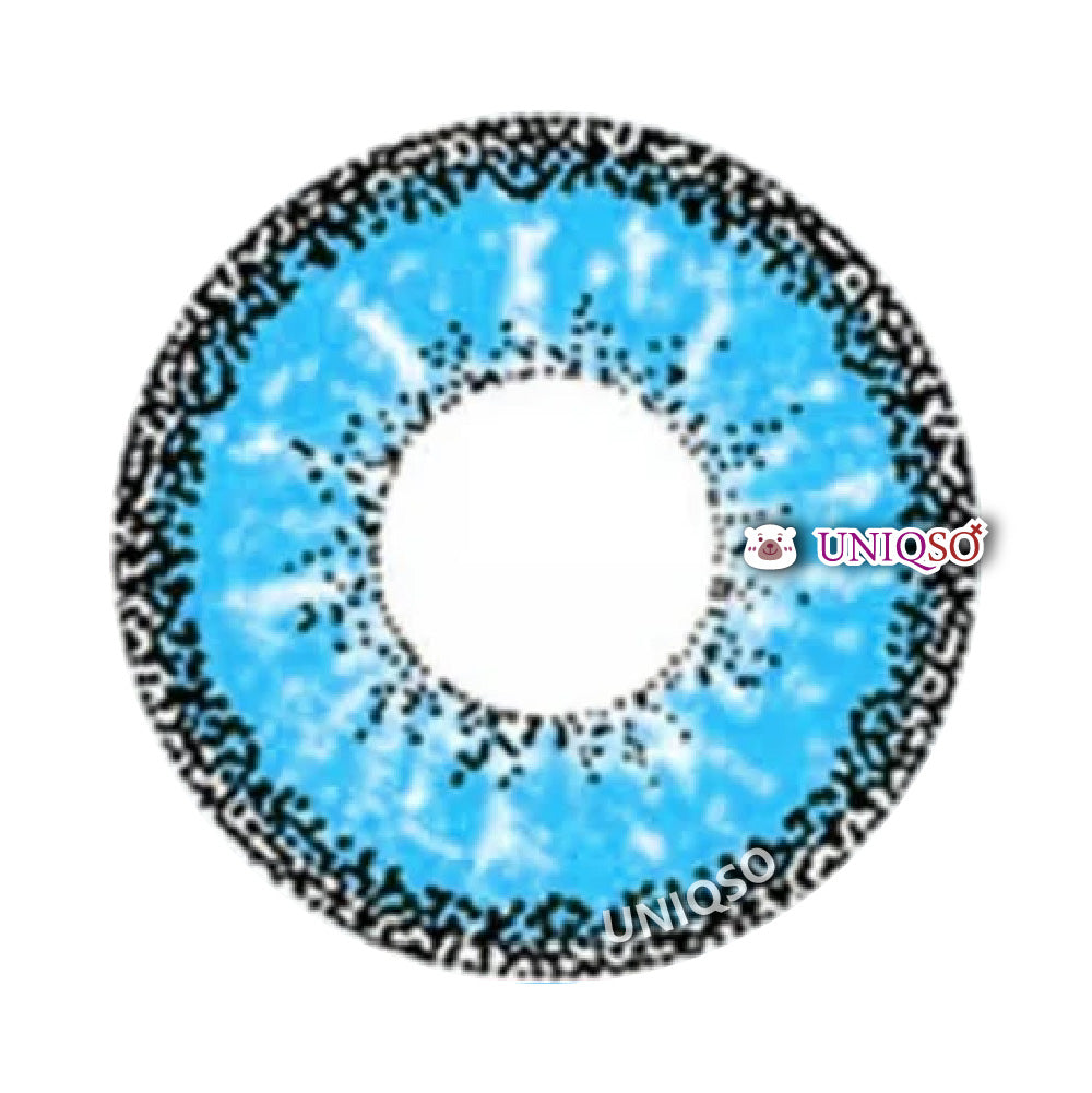 Kazzue Vivid Brilliant Blue (1 lens/pack)-Colored Contacts-UNIQSO