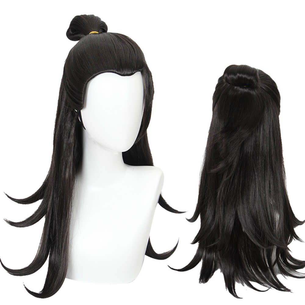 Anime Kamado Nezuko Cosplay WigsOmbre Black Orange Gradient Long Curly  Hair Role Play Hair Wigs100 Brand Soft Natural Wavy 150 DensityNo  TangleNo Shedding for costume party 433  Walmart Canada