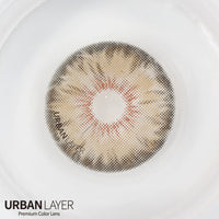 Urban Layer Siri Brown (1 lens/pack)-Colored Contacts-UNIQSO