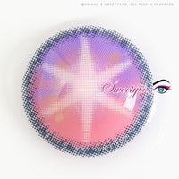 Sweety Star Idol Violet (1 lens/pack)-Colored Contacts-UNIQSO