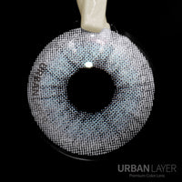 Urban Layer Cloud Ash Blue (1 lens/pack)-Colored Contacts-UNIQSO