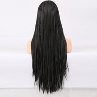 Premium Wig - Elvira Front Lace Long Braided Wigs-Lace Front Wig-UNIQSO