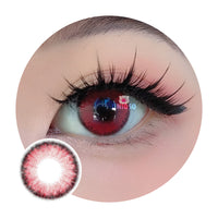 Sweety Annabelle Red (1 lens/pack)-Colored Contacts-UNIQSO