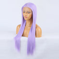 Sassy Shades Light Purple Front Lace Long Straight Wig-Lace Front Wig-UNIQSO