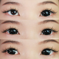 Sweety Mini Sclera Lens Black Titan (1 lens/pack)-Mini Sclera Contacts-UNIQSO