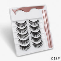 Sexy Sheep Magnetic Faux Mink Volume Eyelashes Kit Set (5 Pairs)-Magnetic Eyelash-UNIQSO