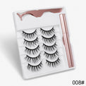 Sexy Sheep Magnetic Faux Mink Volume Eyelashes Kit Set (5 Pairs)-Magnetic Eyelash-UNIQSO