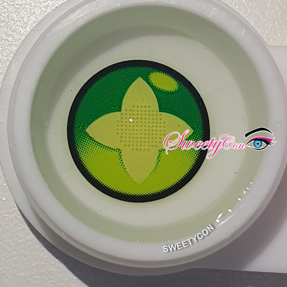 Sweety Clover Green (1 lens/pack)-Colored Contacts-UNIQSO