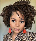 Premium Wig - Sheen Curls African Female Lace Wig-Lace Front Wig-UNIQSO