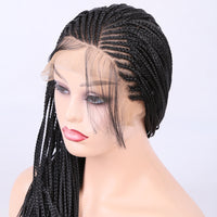 Premium Wig - Elvira Front Lace Long Braided Wigs-Lace Front Wig-UNIQSO