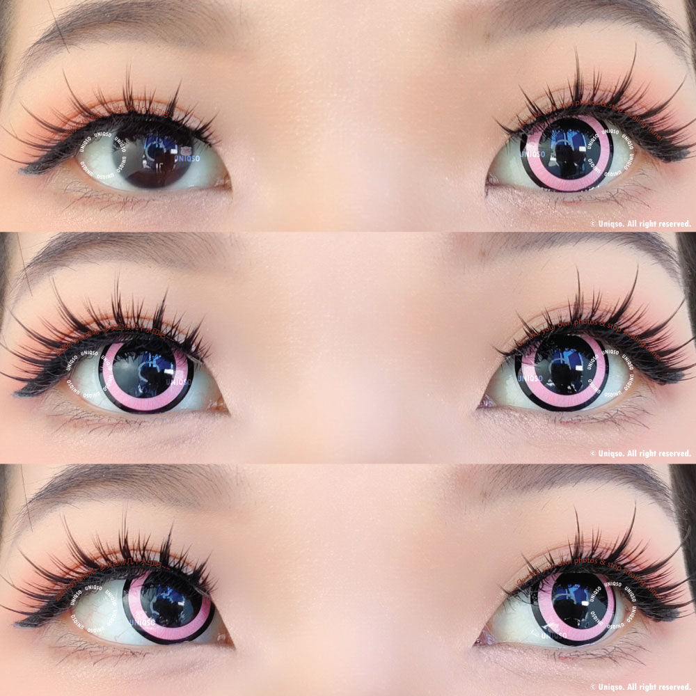 Sweety Mini Nebulous Pink (1 lens/pack)-Colored Contacts-UNIQSO