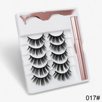 Sexy Sheep Magnetic Faux Mink Volume Eyelashes Kit Set (5 Pairs)-Magnetic Eyelash-UNIQSO