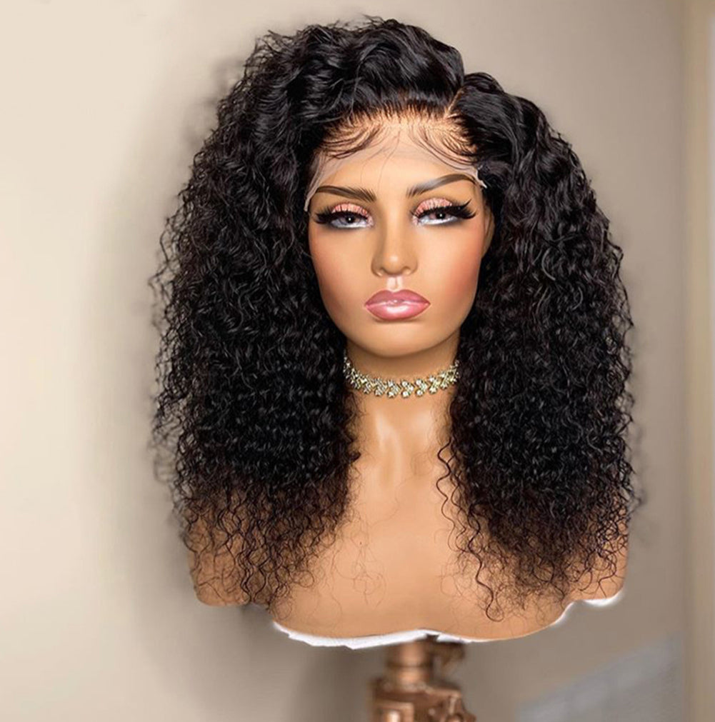 Premium Wig - Dazzling Curls Small Volume Front Lace Wig-Lace Front Wig-UNIQSO