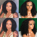 Premium Wig - Kicky Locks Small Curly Front Lace Wig-Lace Front Wig-UNIQSO