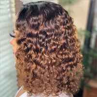 Premium Wig - Glamorous Curls Euro-American Short Curly Hair Wig-Lace Front Wig-UNIQSO