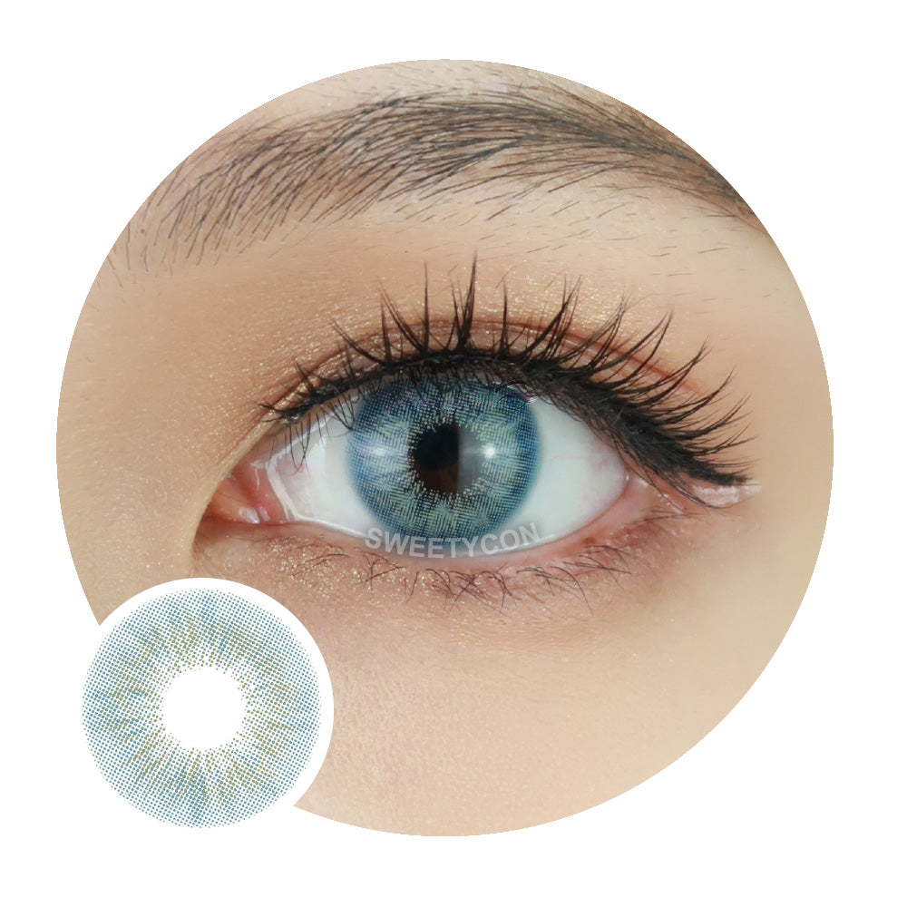 Sweety Camilla Blue (1 lens/pack)-Colored Contacts-UNIQSO