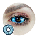 Sweety Blue Sclera Contacts - Blue Elf (1 lens/pack)-Sclera Contacts-UNIQSO