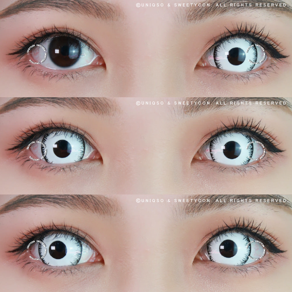 Sweety Mini Sclera Mystic White (1 lens/pack)-Mini Sclera Contacts-UNIQSO