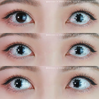 Sweety Crazy Black Zombie (1 lens/pack)-Crazy Contacts-UNIQSO