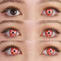 Sweety Circuit Eye Red (1 lens/pack)-Crazy Contacts-UNIQSO