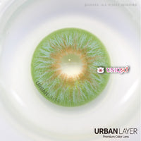 Urban Layer Avatar Green (1 lens/pack)-Colored Contacts-UNIQSO