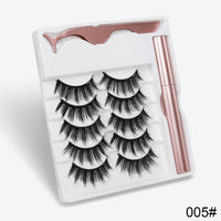 Sexy Sheep Magnetic Faux Mink Volume Eyelashes Kit Set (5 Pairs)-Magnetic Eyelash-UNIQSO