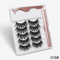 Sexy Sheep Magnetic Faux Mink Volume Eyelashes Kit Set (5 Pairs)-Magnetic Eyelash-UNIQSO